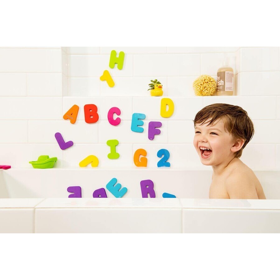 Munchkin bathroom letters and numbers 36 pieces