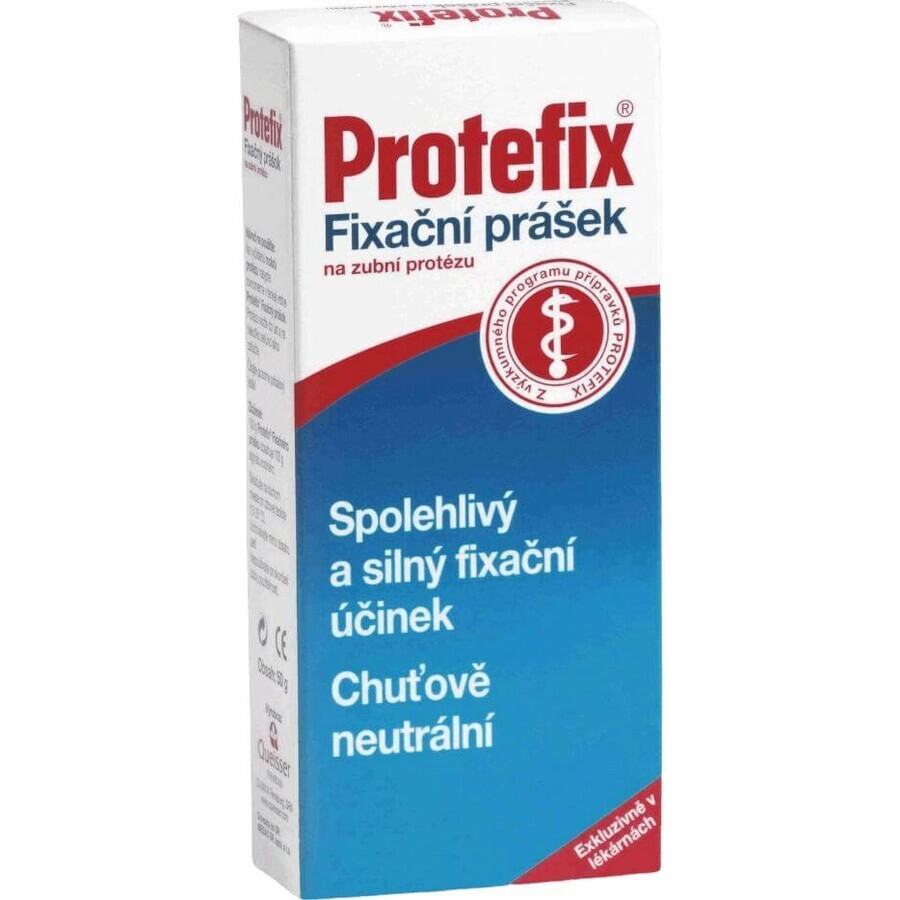 Protefix Pulbere de fixare a protezei dentare 50 g