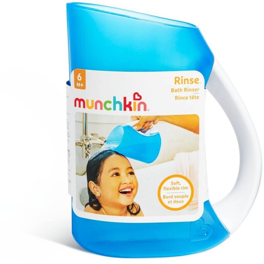 Munchkin shampoo container, blue