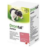 Drontal Junior Suspension zum Einnehmen für Hunde 50 ml