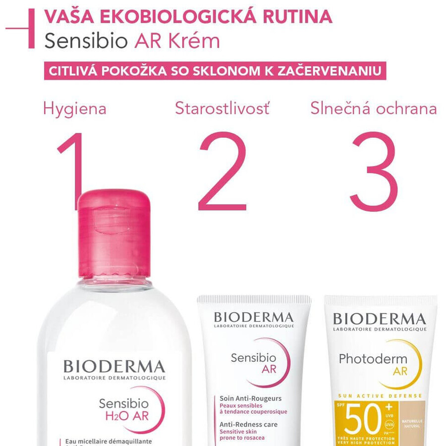 Bioderma Sensibio AR crème voor de gevoelige en rode huid met couperose 40 ml