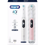 Spazzolino elettrico Oral-B iO Series 6 Duo Bianco & Rosa