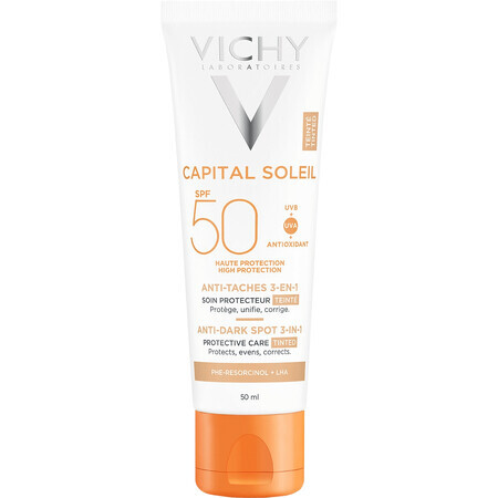 Vichy Capital Soleil ANTI-QUEMADURA SOLAR SPF 50+ R18 crema 50 ml