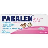 Paralen ® 125 mg, 1 x 20 comprimate