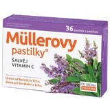 Dr. Muller Muller pastile cu salvie și vitamina C 36 buc