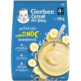 Gerber Goodnight terci de cereale și lapte, banană 230 g