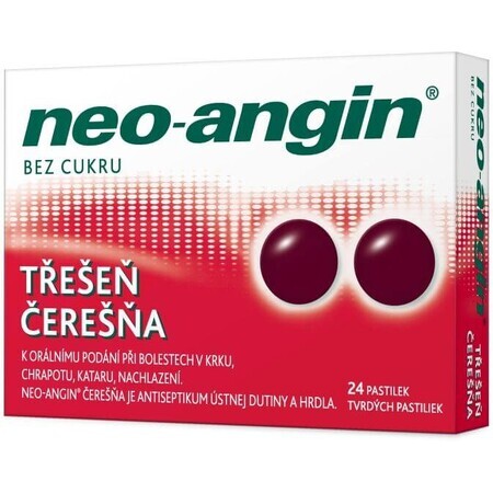 Neo-angin cireșe 24 de pastile