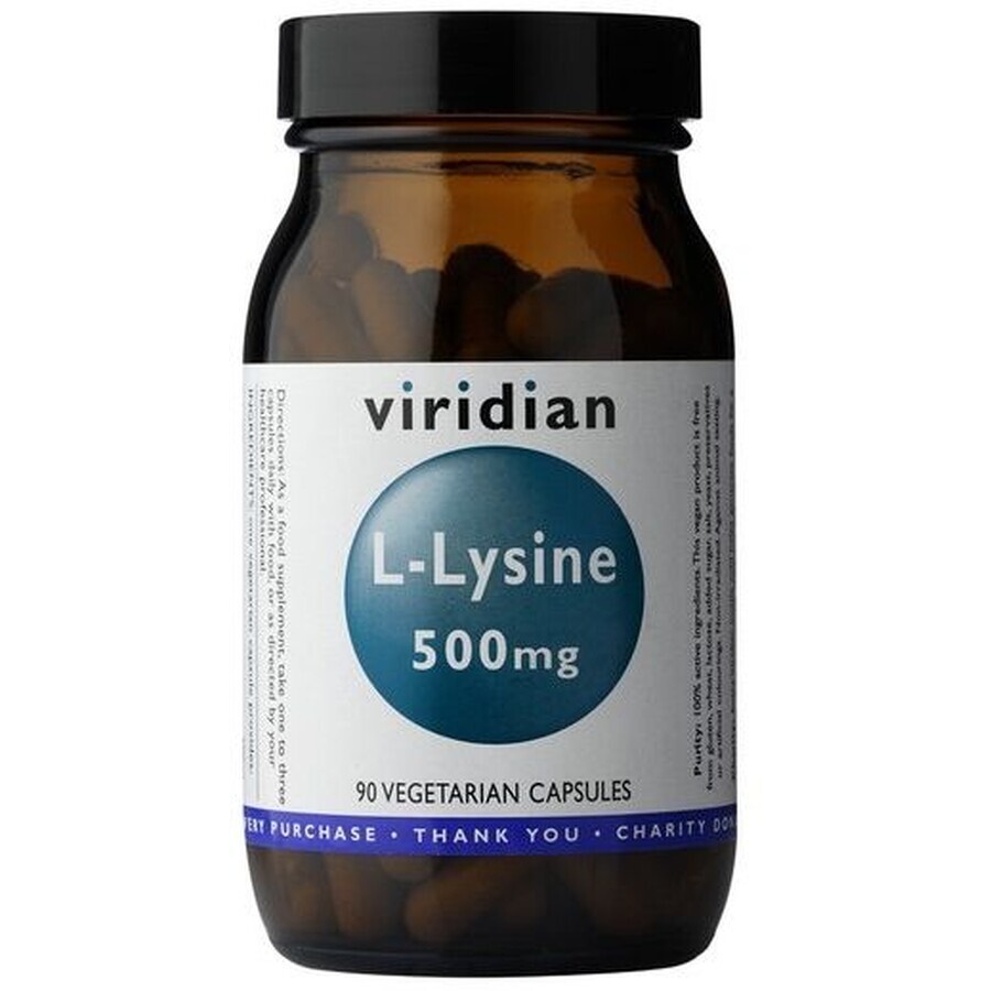 Viridian L-Lisina 90 cápsulas