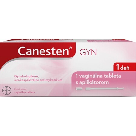 Canesten GYN 1 zi 500 mg, 1 comprimat