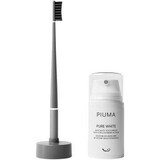 Piuma SMILE BOX spazzolino con dentifricio, grigio morbido 75 ml