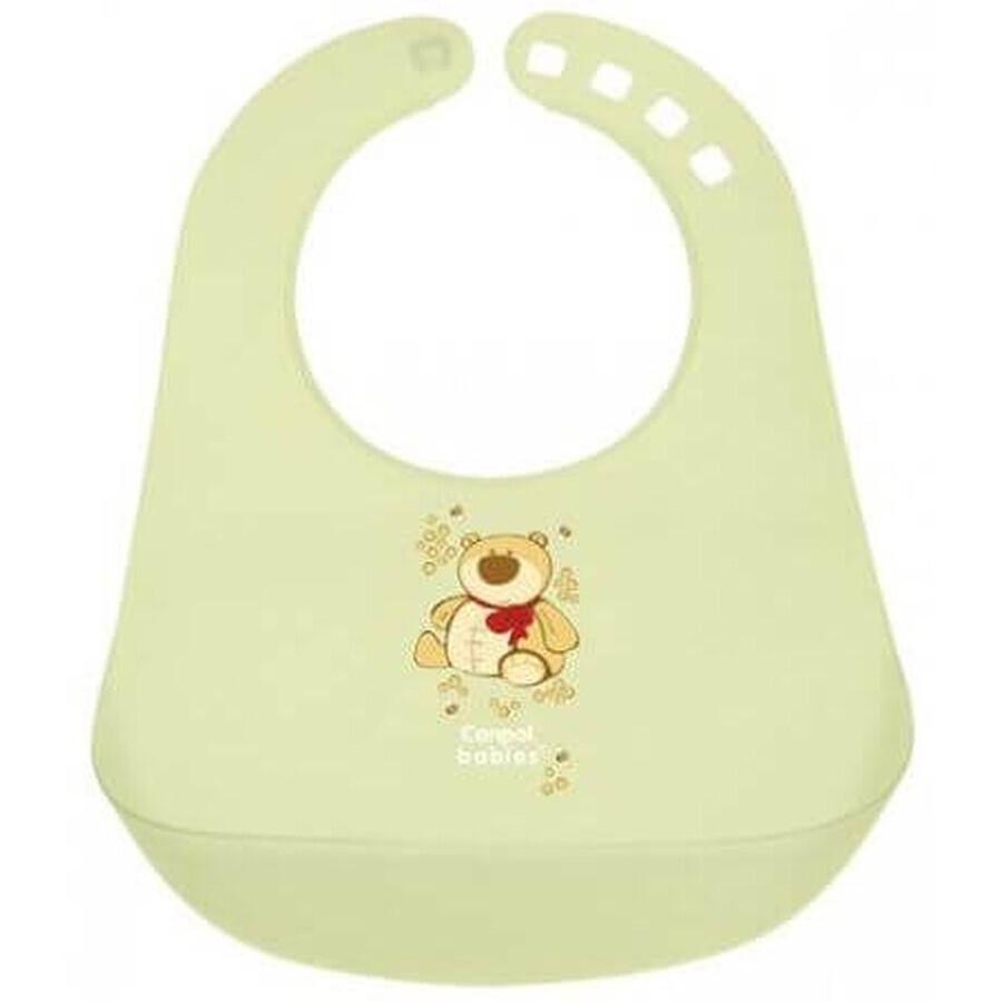 Baby Canpol Plastic bib HAPPY ANIMALS