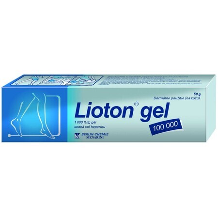 Lioton 100 000 gel 50 g