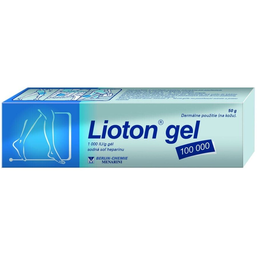 Lioton 100 000 gel 50 g