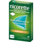 Nicorette ® FreshFruit Gum 2mg, gumă de mestecat medicinală 30 buc