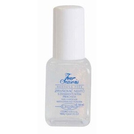 Juvamed Four seasons Laca endurecedora con polvo de diamante 14 ml