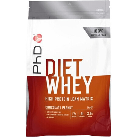 PhD Nutrition Diet Whey Cioccolato Nut 1 kg