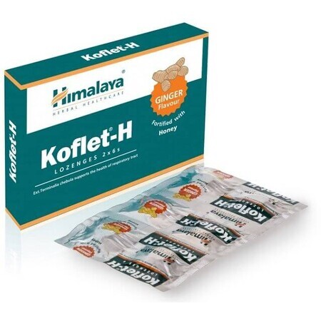 Himalaya Koflet-H Gingembre 12 pilules