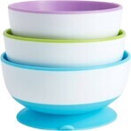 Boluri Munchkin cu ventuze, albastru/verde/violet 3 buc