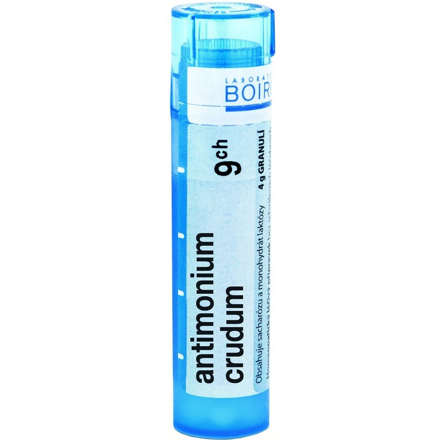 Boiron Antimonium Crudum CH9 granulé 4 g