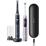 Oral-B EL.ZK Duo iO Series 9 Black&Rose + suport + geantă de călătorie