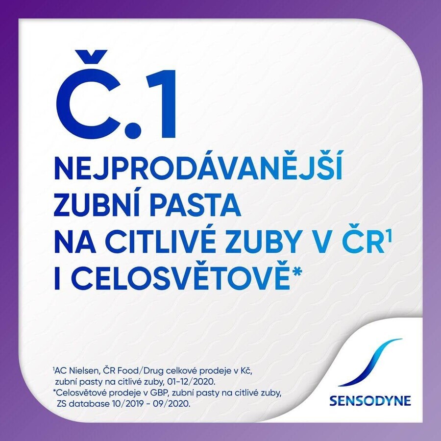 Sensodyne Pastă de dinți pentru dinți sensibili Rapid 3 x 75 ml