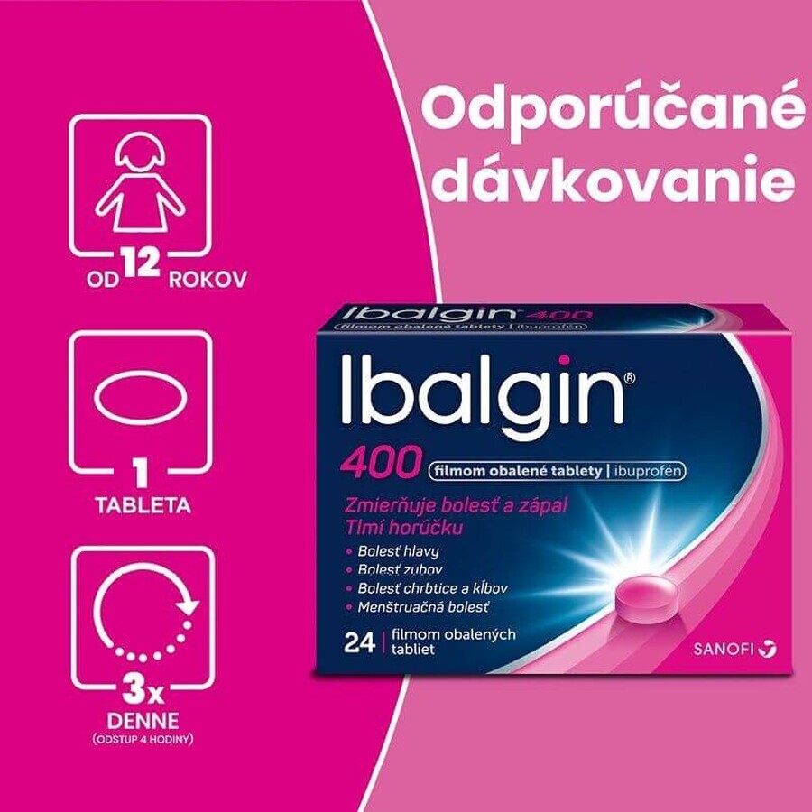 Ibalgin ® 400 24 comprimate