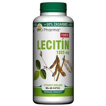 Bio Pharma Lecithin Forte 1325 mg, 135 capsules