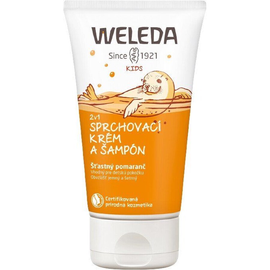 Weleda Happy Orange Crema de Ducha y Champú 2 en 1 150 ml