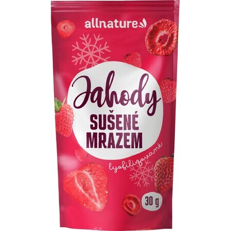 Allnature căpșuni liofilizate 30 g