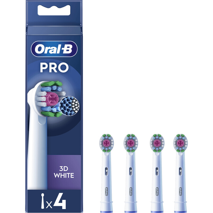 Testine di ricambio Oral-B Pro 3D White 4 pz.