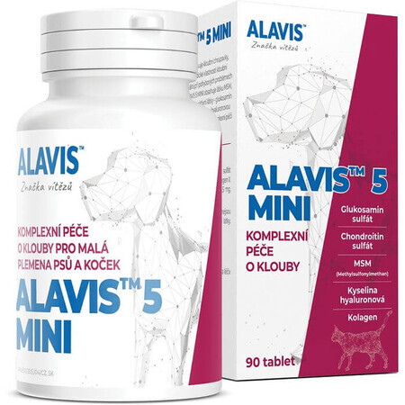 Alavis 5 MINI for dogs and cats 90 tablets