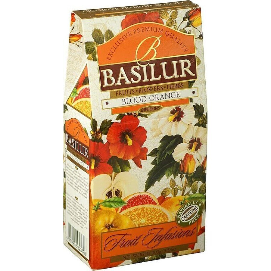 Basilur Fruit Red Orange ceai vrac 100 g