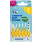 TePe Interdentalbürsten Größe 4 gelb 0,7 mm, Papierbox 6 Stück