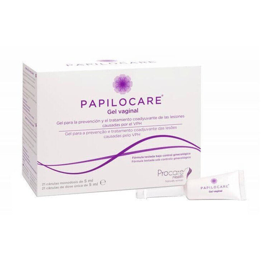 Papilocare gel vaginal 21 x 5 ml