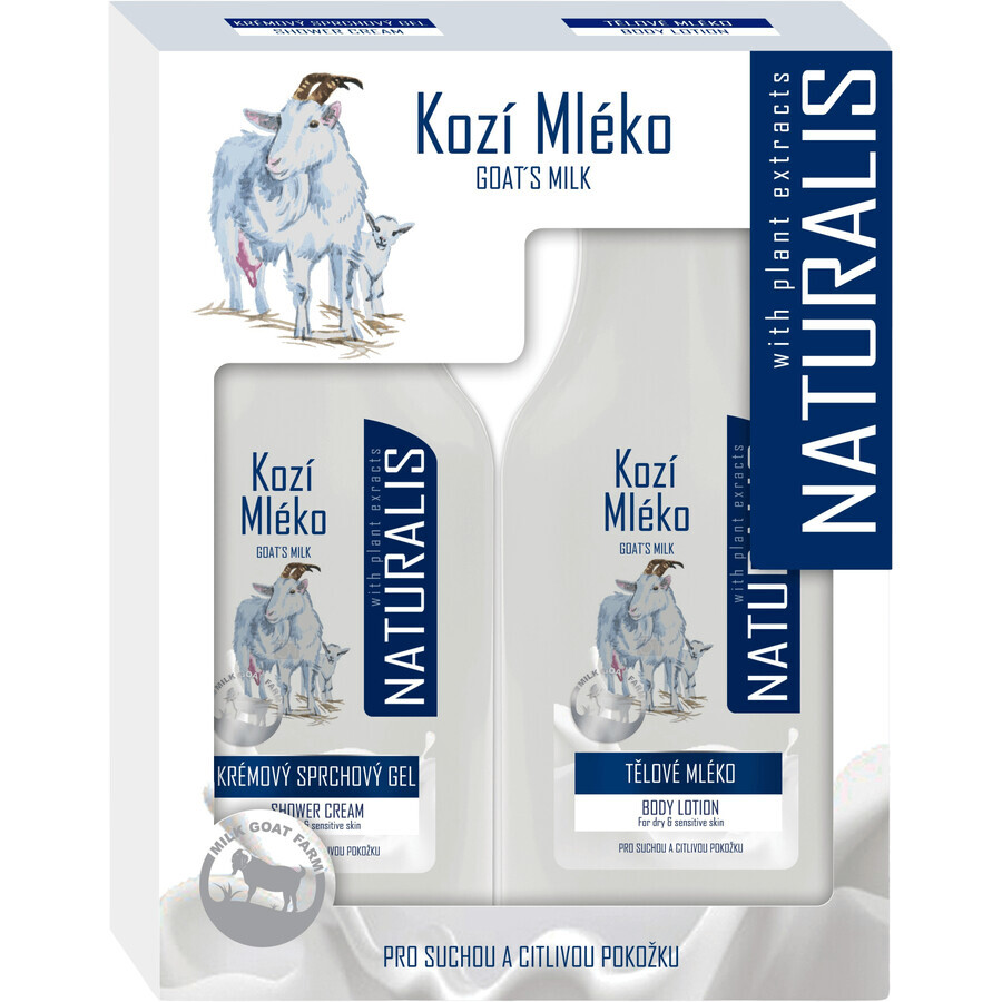 Leche de cabra Naturalis estuche regalo 2 x 350 ml