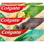 Pasta de dinți Colgate Natural Extracts Mix 3 x 75 ml