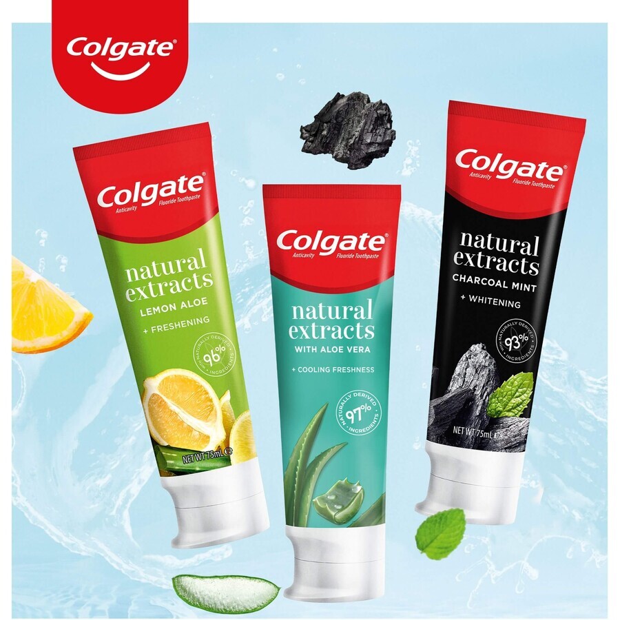 Pasta de dinți Colgate Natural Extracts Mix 3 x 75 ml