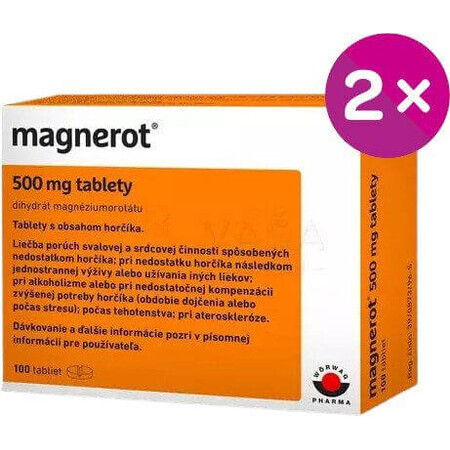 Magnerot 2 x 100 comprimidos