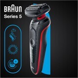 Braun Series 5 51-R1000s Roșu