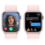 Apple Watch Series 9 GPS 41 mm, cassa in alluminio con cinturino sportivo, rosa