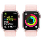 Apple Watch Series 9 GPS 41 mm, cassa in alluminio con cinturino sportivo, rosa