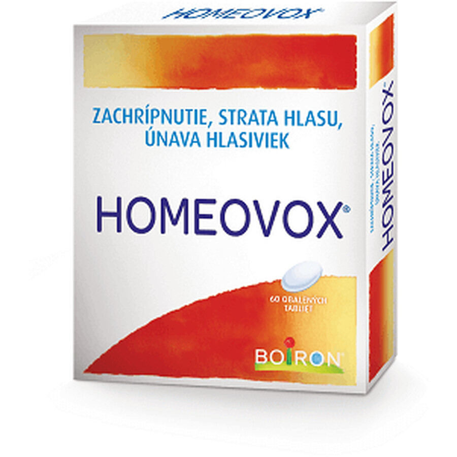 Boiron Homeovox 60 comprimés