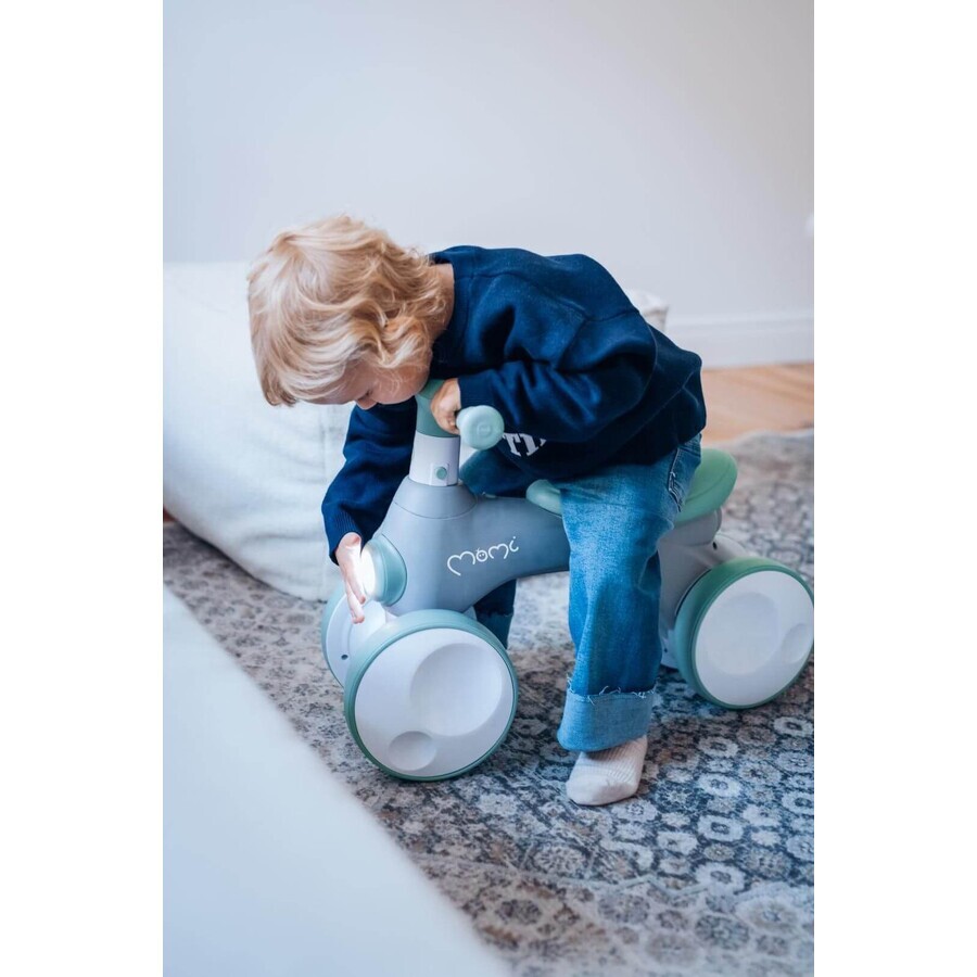 MoMi scooter TOBIS met grijze bellen