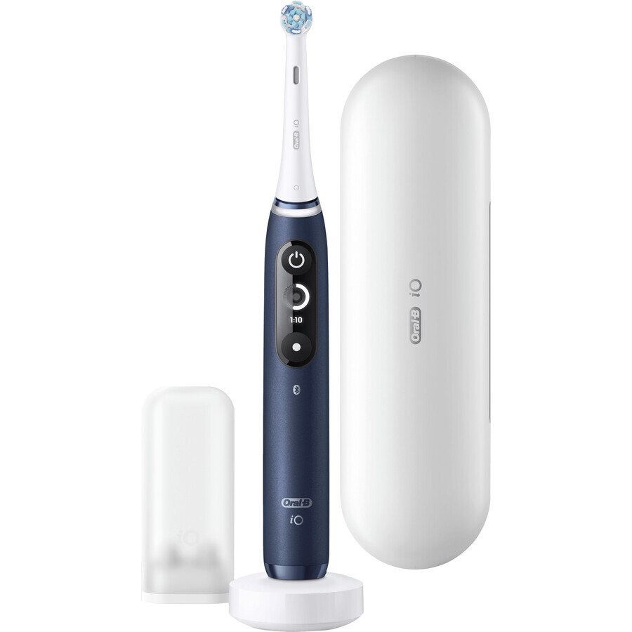 Oral-B EL.ZK iO Serie 7 Saphirblau + Halter + Reisetasche