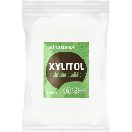 Allnature Xylitol - azúcar de abedul, 1000 g