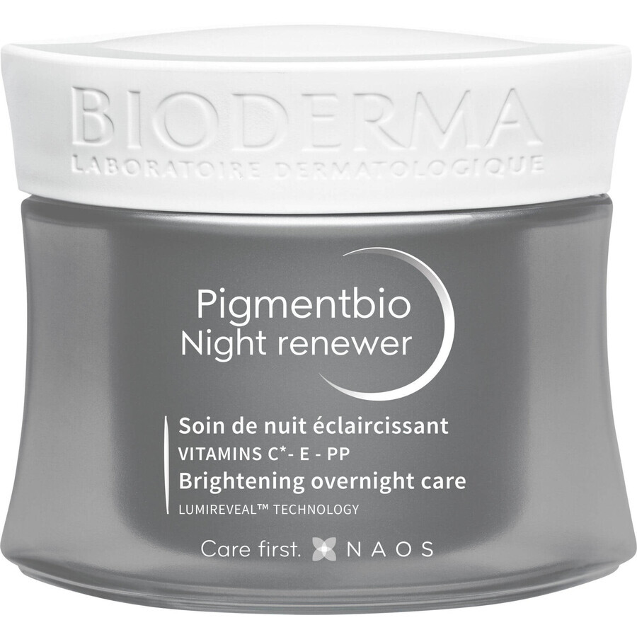 Bioderma Pigmentbio Night cream for pigmentation spots and wrinkles 50 ml