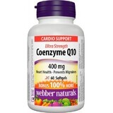 Webber Naturals Coenzima Q10 EXTRA FUERTE 60 cápsulas