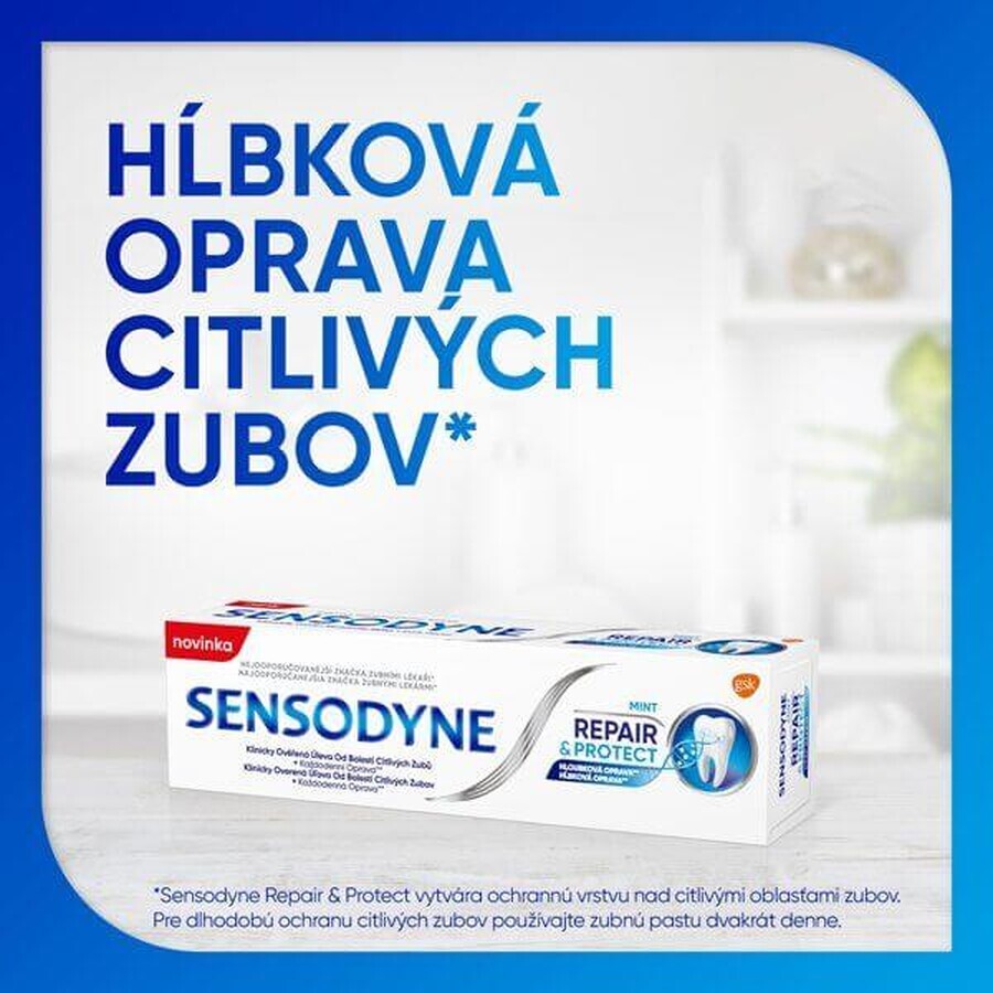 Sensodyne Repair & Protect tandpasta voor gevoelige tanden 3 x 75 ml