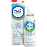 Otrivin Breathe Clean apă de mare izotonică pentru curățarea nazală 100 ml