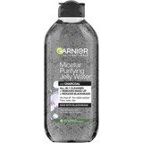 Apă micelară Garnier Pure Active cu textură gel cu cărbune activ, 400 ml